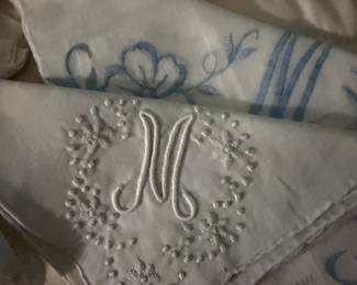 "M" Hanky