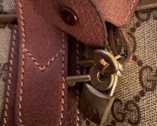 Gucci Suitcase with original Keys