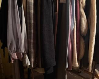 Vintage clothing, most with original tags
