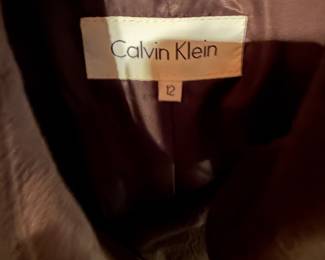 Ladies Calvin Klein Wool coat