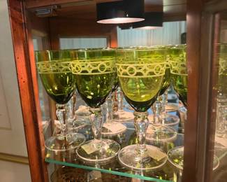 Williamsburg stemware