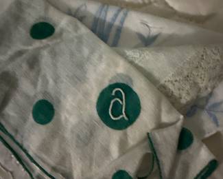 "A" hanky
