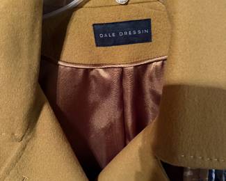 Dale Dressin wool coat