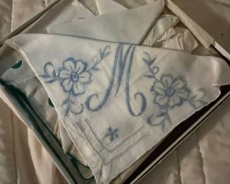 "M" Hanky