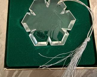 Lenox Chrystal ornament Nativity