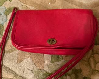 Red Coach purse