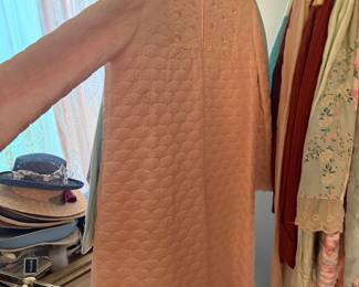 Vintage quilted robe