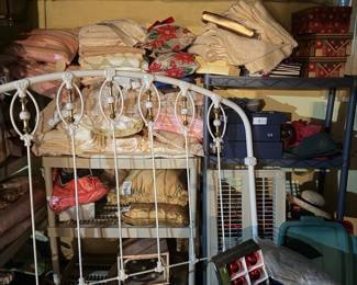 Pillows, bed linens, towels and more