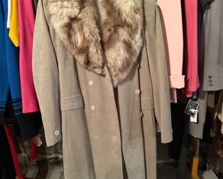 Ultrasuede coat