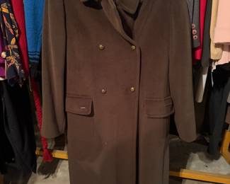 Ladies Calvin Klein wool coat