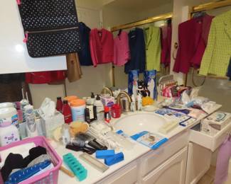 Bathroom area.