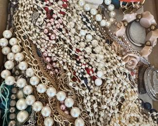 Loads of costume jewelry