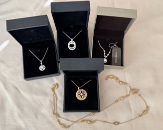 Nadri sterling necklaces