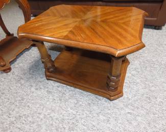 Tiered end table.
