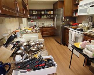 Kitchen area.