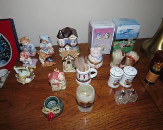 Salt and pepper sets.