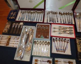 Korean flatware sets.