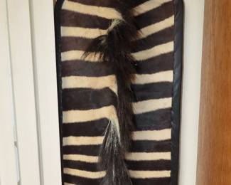 Zebra hide.