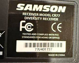 Samson AirLine 77 AH1 Wireless Headset System