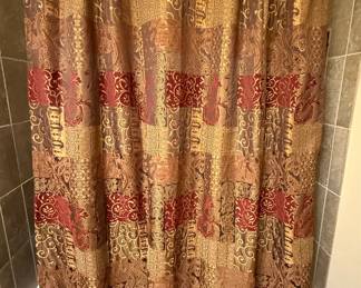 Croscill Galleria Patchwork Shower Curtain