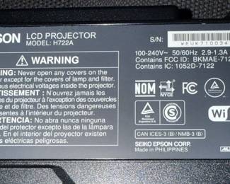 Epson EX9200 Pro Wireless WUXGA 3LCD Projector