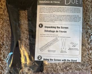 Portable Tripod Projector Screen