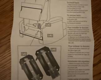 Grey Microfiber Manual Recliner