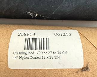 Dewey 1-Piece Nylon Coated Cleaning Rod (.27-.34 Caliber)