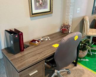 office desk and chair