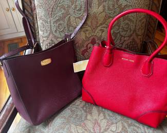 Michael Kors handbags….several NWT
