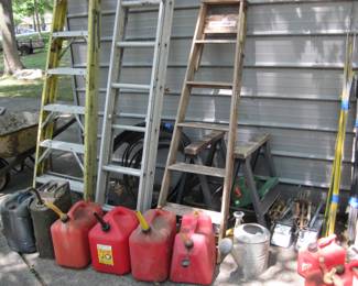 Gas Cans / Ladders / Saw Horses / Animal Traps
