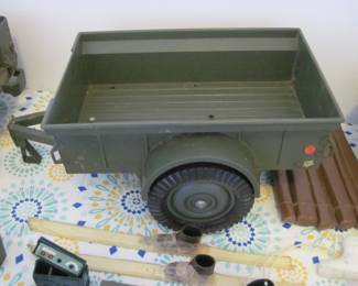1964 G I  Joe Jeep Trailer