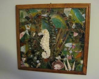 Sea Glass & Shells  Artwork