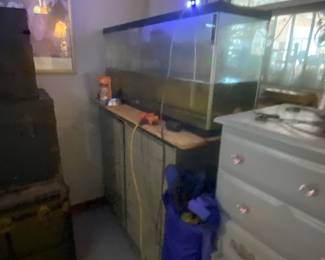 Fish tank, dresser