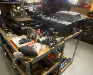 Sound box, miscellaneous items, small appliances