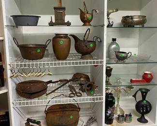Vintage copper pieces