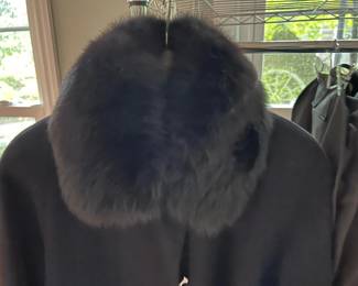 Fur collar coat, bought 2024
