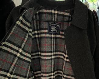 Vintage Burberry men's jacket