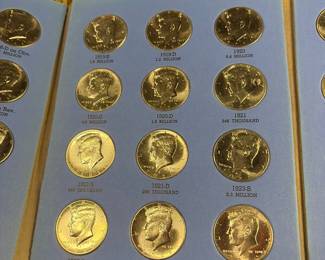Collection of half dollars