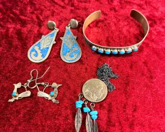 Sterling Navajo jewelry