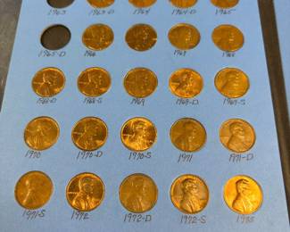 Collection of pennies