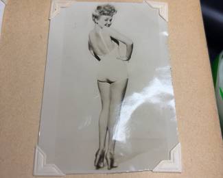 World War II era scrapbook