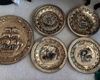 brass plaques