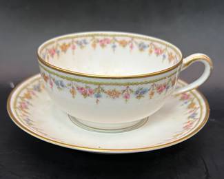 Limoges teacup & saucer