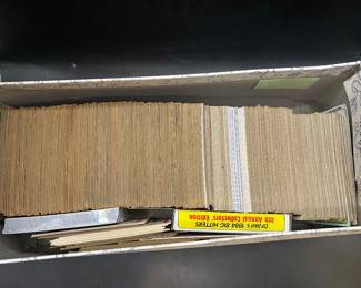 Baseball cards