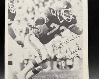 Autographed Football Memorabilia - Joe Klecko, Defensive End