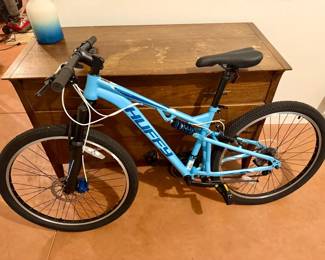 Blue Marker Huffy Mountain Bike #1 with Manual