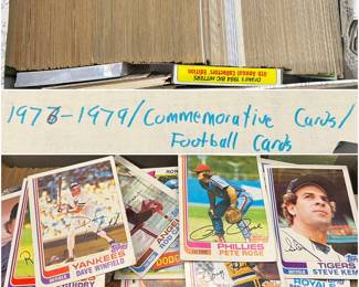 Baseball cards, Sports Trading cards