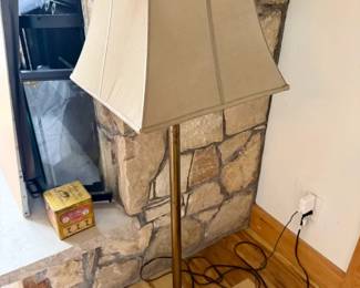 Brass Floor Lamp