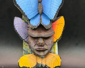 Butterfly African Style Mask